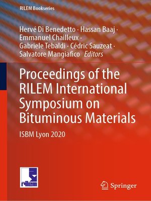 cover image of Proceedings of the RILEM International Symposium on Bituminous Materials